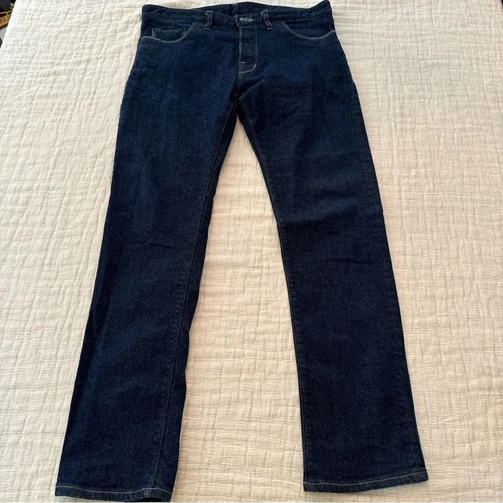Shockoe Atelier Jeans Slim Armstrong, 1 Of 8, Dark Wash, Mens Size 33
